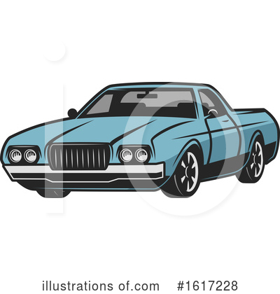 Royalty-Free (RF) Car Clipart Illustration by Vector Tradition SM - Stock Sample #1617228