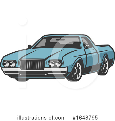 Royalty-Free (RF) Car Clipart Illustration by Vector Tradition SM - Stock Sample #1648795