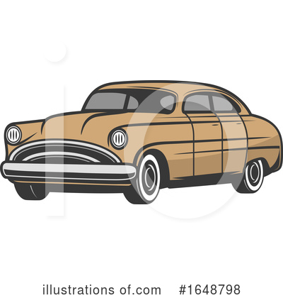 Royalty-Free (RF) Car Clipart Illustration by Vector Tradition SM - Stock Sample #1648798