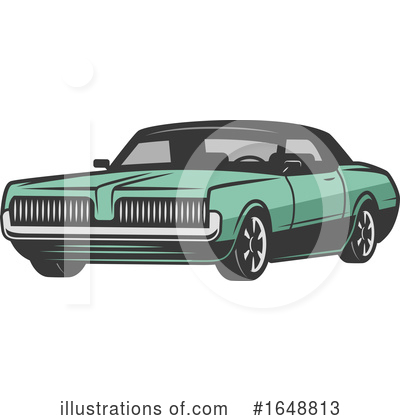 Royalty-Free (RF) Car Clipart Illustration by Vector Tradition SM - Stock Sample #1648813