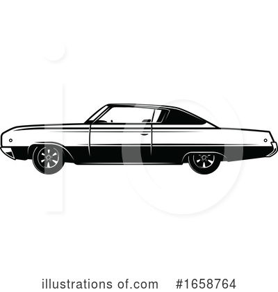 Royalty-Free (RF) Car Clipart Illustration by Vector Tradition SM - Stock Sample #1658764