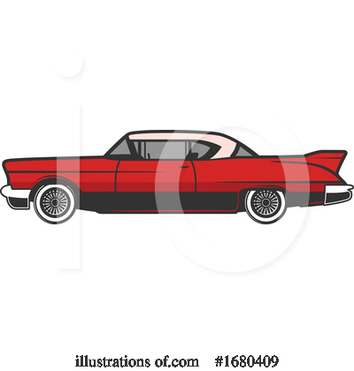Royalty-Free (RF) Car Clipart Illustration by Vector Tradition SM - Stock Sample #1680409