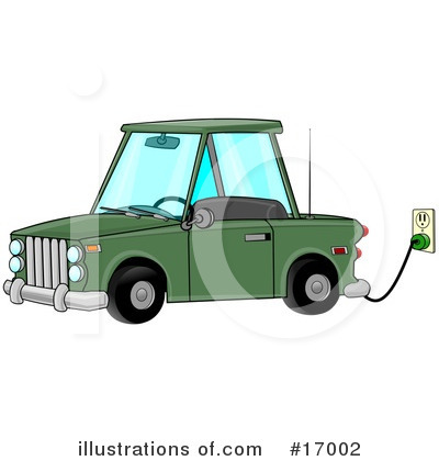 Electrical Car Clipart #17002 by djart