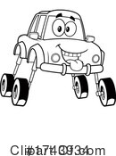 Car Clipart #1743934 by Hit Toon