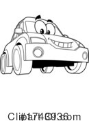 Car Clipart #1743936 by Hit Toon