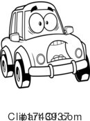 Car Clipart #1743937 by Hit Toon