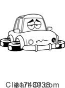 Car Clipart #1743938 by Hit Toon