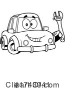 Car Clipart #1743941 by Hit Toon