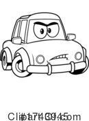 Car Clipart #1743945 by Hit Toon