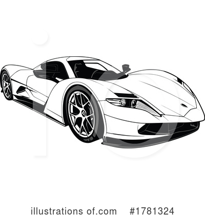 Royalty-Free (RF) Car Clipart Illustration by dero - Stock Sample #1781324