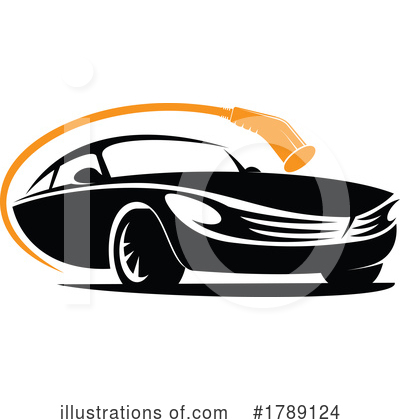 Electric Car Clipart #1789124 by Vector Tradition SM