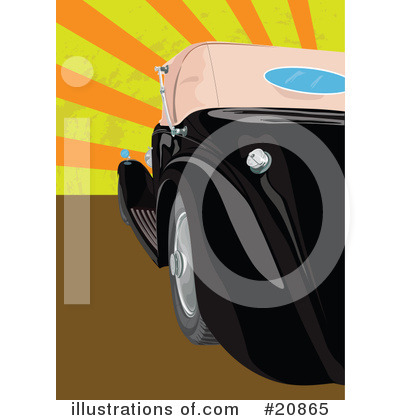 Royalty-Free (RF) Car Clipart Illustration by Paulo Resende - Stock Sample #20865