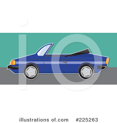 Royalty-Free (RF) Car Clipart Illustration by Prawny - Stock Sample #225263