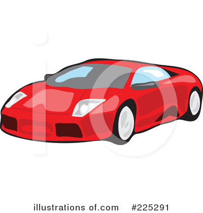 Royalty-Free (RF) Car Clipart Illustration by Prawny - Stock Sample #225291