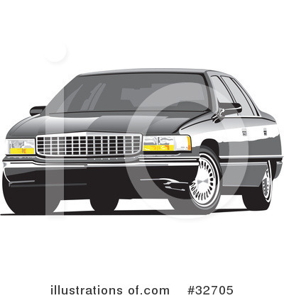 Royalty-Free (RF) Car Clipart Illustration by David Rey - Stock Sample #32705