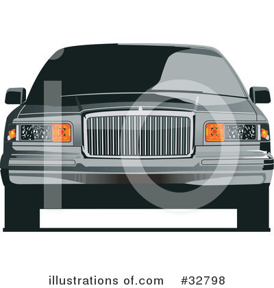 Royalty-Free (RF) Car Clipart Illustration by David Rey - Stock Sample #32798
