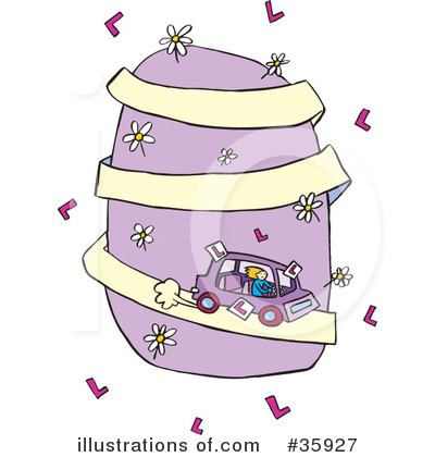 Royalty-Free (RF) Car Clipart Illustration by Lisa Arts - Stock Sample #35927