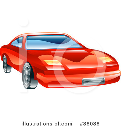 Royalty-Free (RF) Car Clipart Illustration by AtStockIllustration - Stock Sample #36036