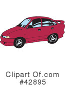 Car Clipart #42895 by Dennis Holmes Designs