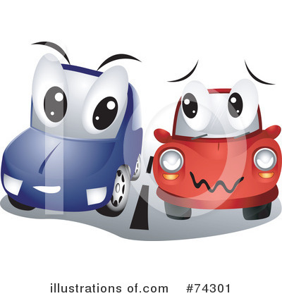 Royalty-Free (RF) Car Clipart Illustration by BNP Design Studio - Stock Sample #74301