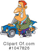 Car Salesman Clipart #1047826 by toonaday