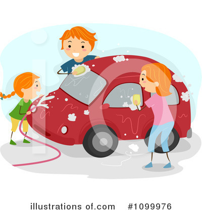 Royalty-Free (RF) Car Wash Clipart Illustration by BNP Design Studio - Stock Sample #1099976