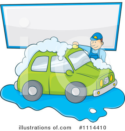 Royalty-Free (RF) Car Wash Clipart Illustration by Any Vector - Stock Sample #1114410