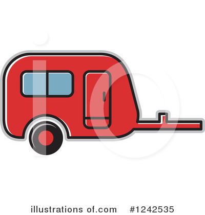 Royalty-Free (RF) Caravan Clipart Illustration by Lal Perera - Stock Sample #1242535