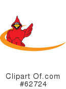 Cardinal Character Clipart #62724 by Mascot Junction