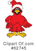 Cardinal Character Clipart #62745 by Mascot Junction