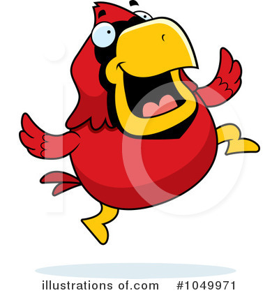 Royalty-Free (RF) Cardinal Clipart Illustration by Cory Thoman - Stock Sample #1049971