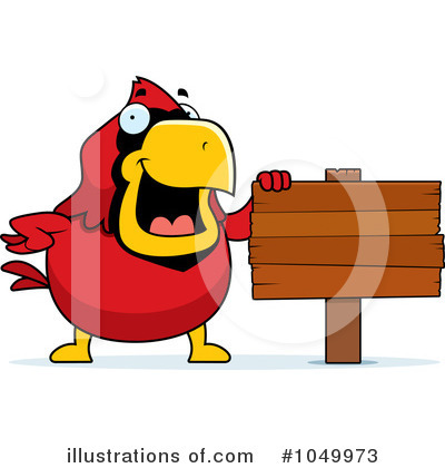 Cardinal Clipart #1049973 by Cory Thoman