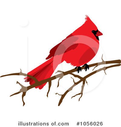 Cardinal Clipart #1056026 by Pams Clipart