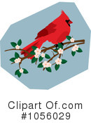 Cardinal Clipart #1056029 by Pams Clipart