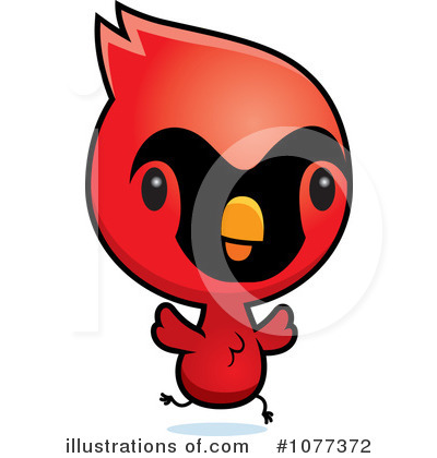 Cardinal Clipart #1077372 by Cory Thoman