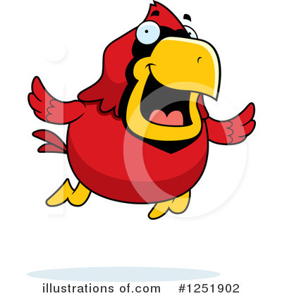 Royalty-Free (RF) Cardinal Clipart Illustration by Cory Thoman - Stock Sample #1251902
