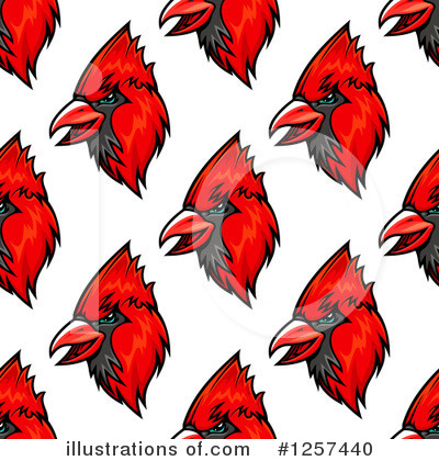 Royalty-Free (RF) Cardinal Clipart Illustration by Vector Tradition SM - Stock Sample #1257440