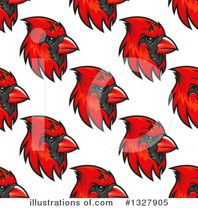 Royalty-Free (RF) Cardinal Clipart Illustration by Vector Tradition SM - Stock Sample #1327905