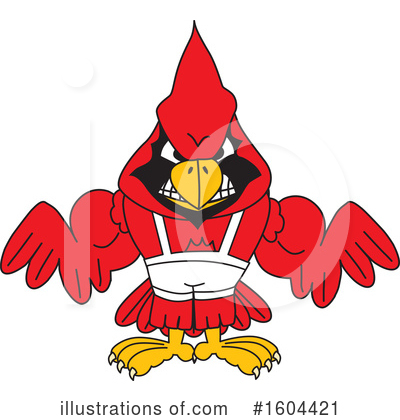 Royalty-Free (RF) Cardinal Clipart Illustration by Mascot Junction - Stock Sample #1604421