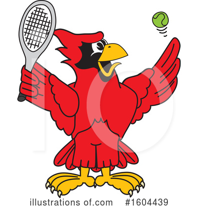 Cardinal Character Clipart #1604439 by Mascot Junction