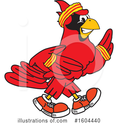 Cardinal Clipart #1604440 by Mascot Junction