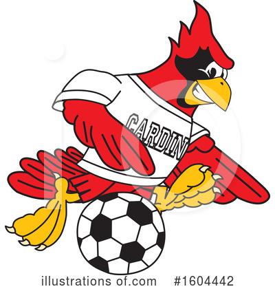 Royalty-Free (RF) Cardinal Clipart Illustration by Mascot Junction - Stock Sample #1604442