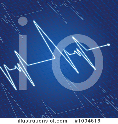 Royalty-Free (RF) Cardiogram Clipart Illustration by Vector Tradition SM - Stock Sample #1094616