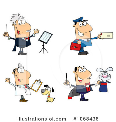 Royalty-Free (RF) Career Clipart Illustration by Hit Toon - Stock Sample #1068438