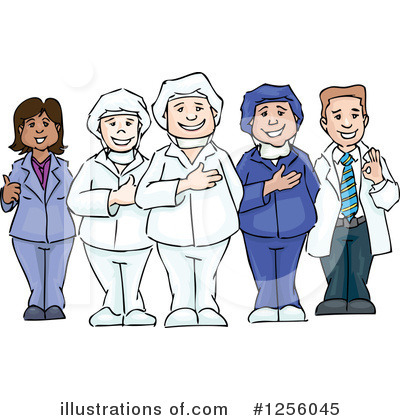 Nurse Clipart #1256045 by David Rey