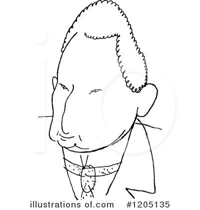 Royalty-Free (RF) Caricature Clipart Illustration by Prawny Vintage - Stock Sample #1205135