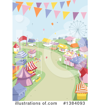 Royalty-Free (RF) Carnival Clipart Illustration by BNP Design Studio - Stock Sample #1384093