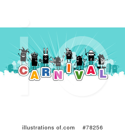 Royalty-Free (RF) Carnival Clipart Illustration by NL shop - Stock Sample #78256
