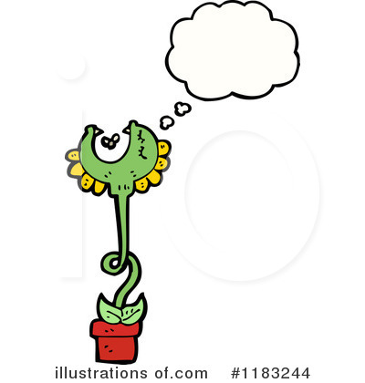 Royalty-Free (RF) Carnivorous Plant Clipart Illustration by lineartestpilot - Stock Sample #1183244