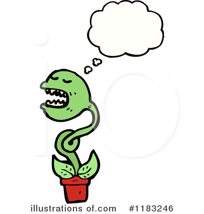 Royalty-Free (RF) Carnivorous Plant Clipart Illustration by lineartestpilot - Stock Sample #1183246